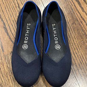 Rothy's The Flat in Maritime Navy - Size 6.5